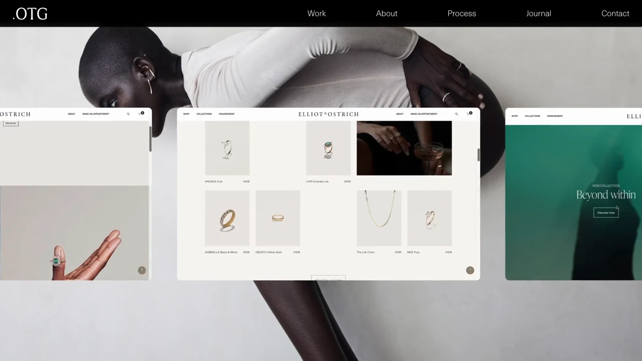 Screenshot of OFF THE GRID website